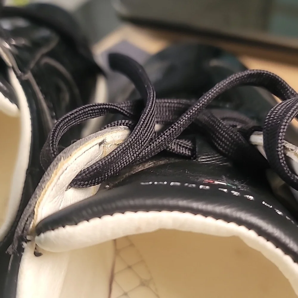 Duca Del Cosma Women's Golf Shoes Size 9 Black Patent Italian Leather - Picture 7 of 13